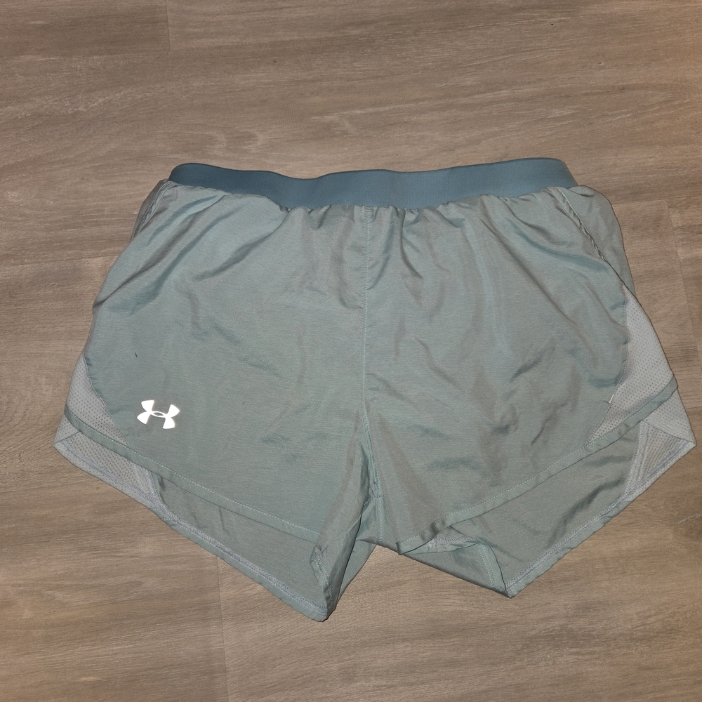 Under Armour Light Blue Running Shorts